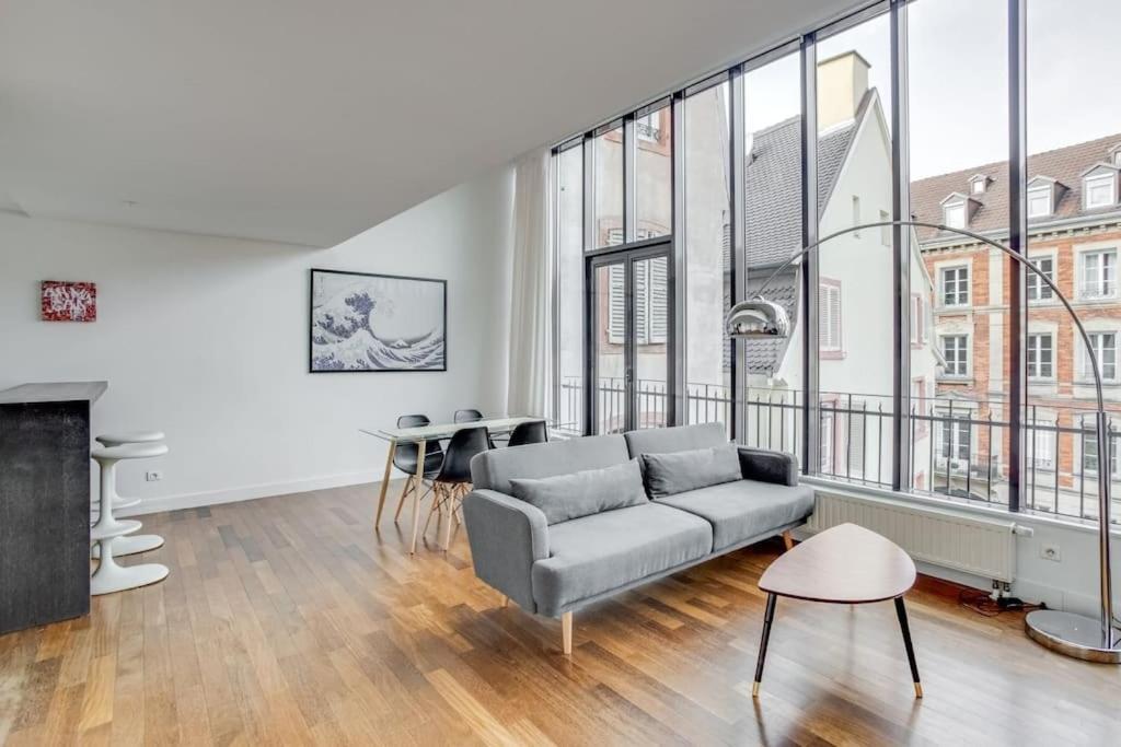 Le Loft Des Lumieres - Superbe Loft Lumineux Au Coeur De La Krutenau Daire Strazburg Dış mekan fotoğraf